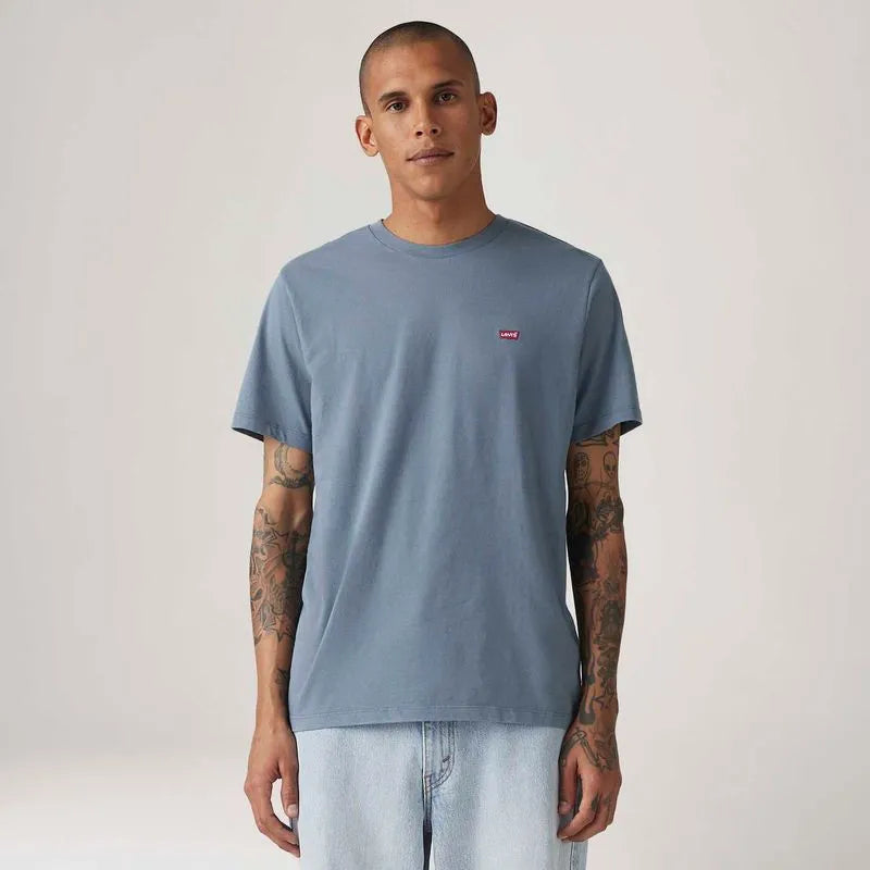 Camiseta LeviS Classic Housemark Azul Manga Curta LB0020195