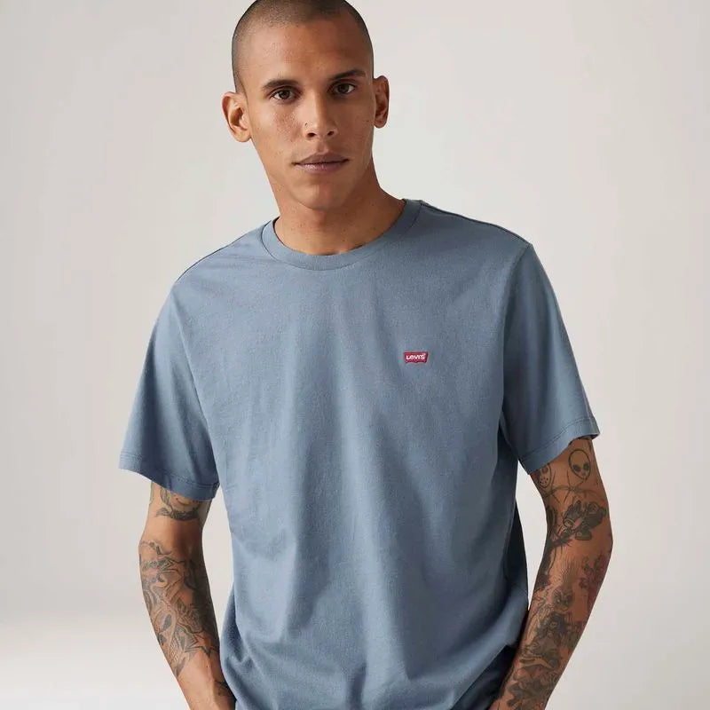 Camiseta LeviS Classic Housemark Azul Manga Curta LB0020195