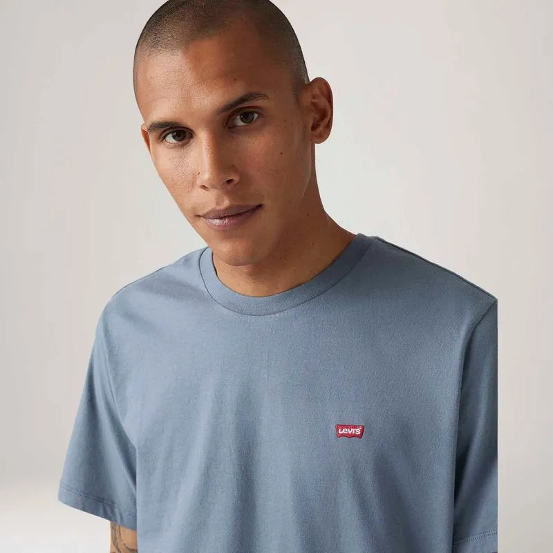 Camiseta LeviS Classic Housemark Azul Manga Curta LB0020195