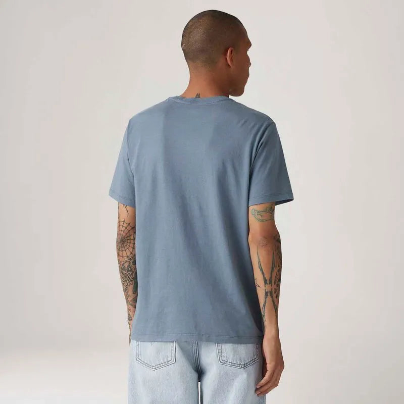 Camiseta LeviS Classic Housemark Azul Manga Curta LB0020195