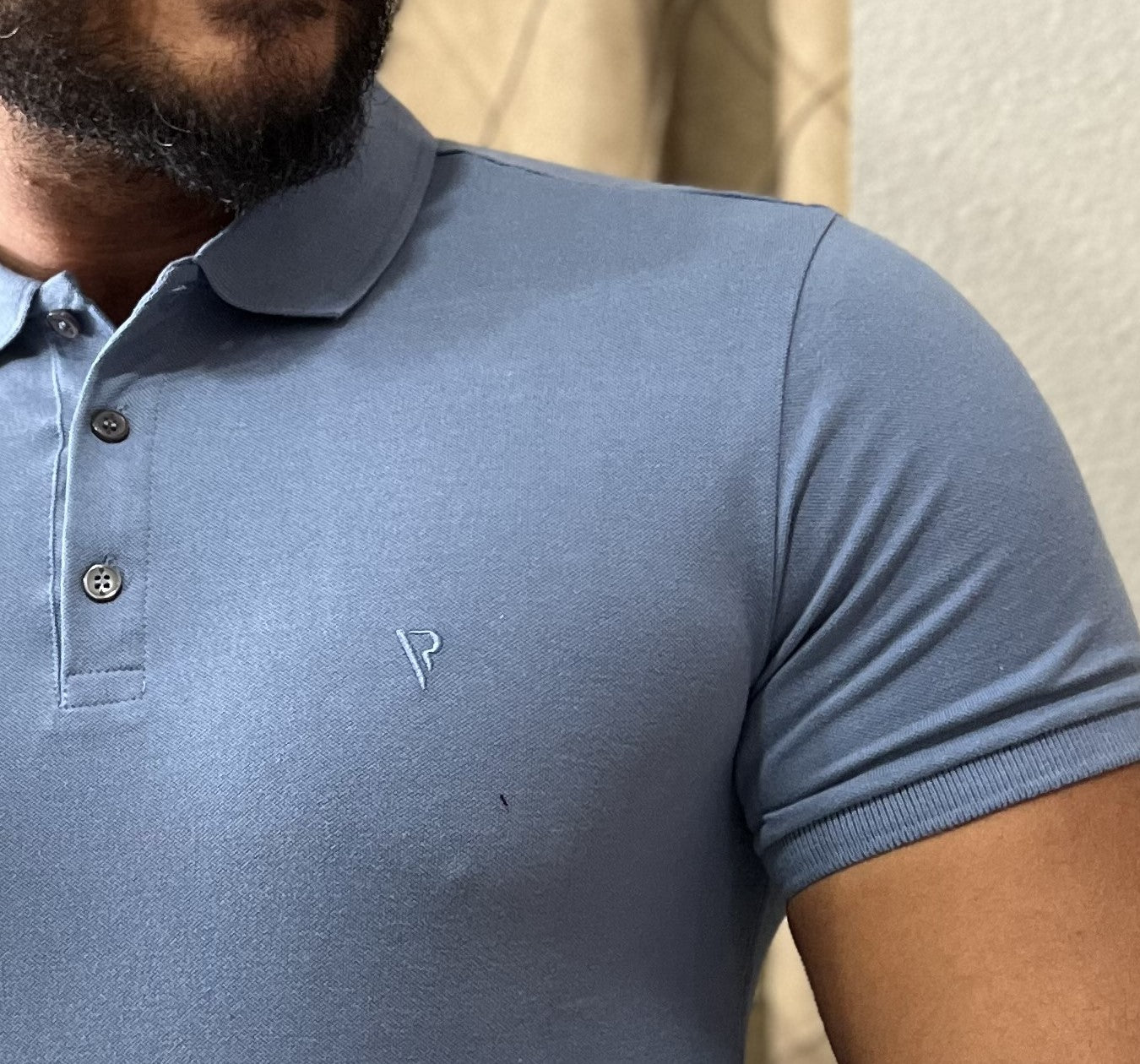 Polo Masculina Piquet VR