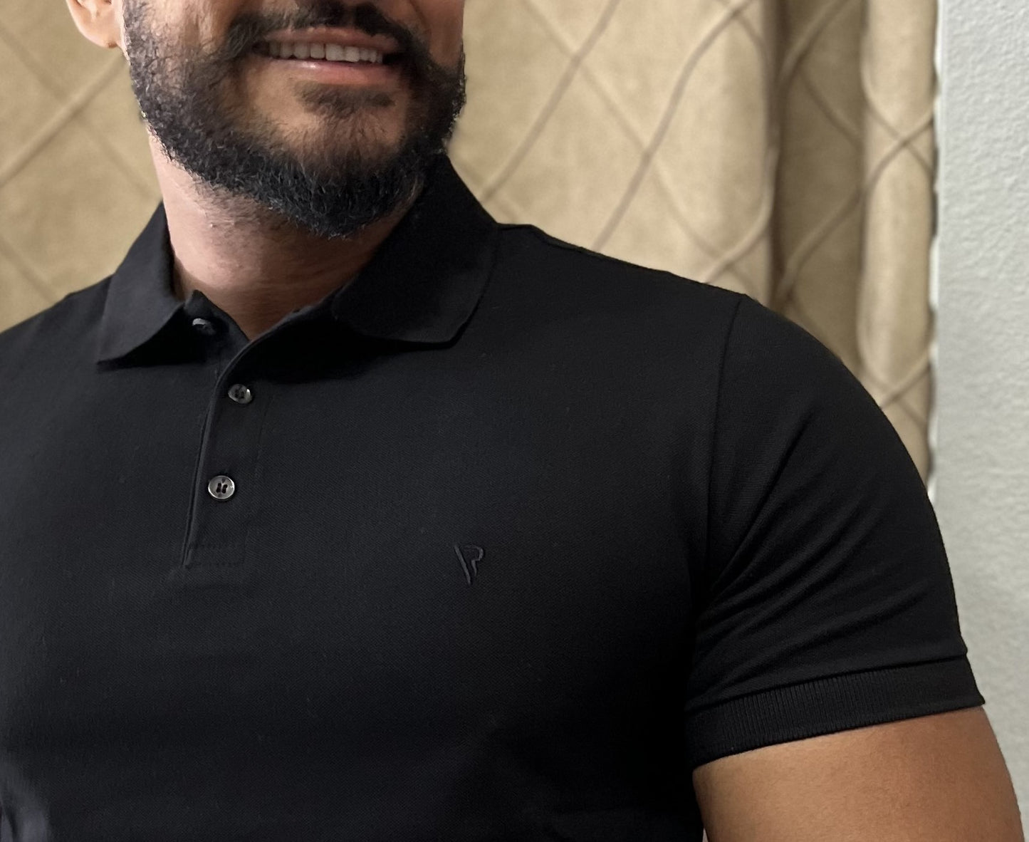 Polo Masculina Piquet VR