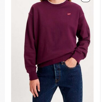 Blusão Moletom Feminino Levis