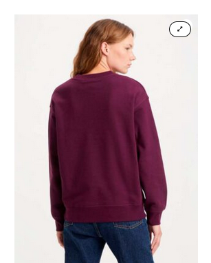 Blusão Moletom Feminino Levis