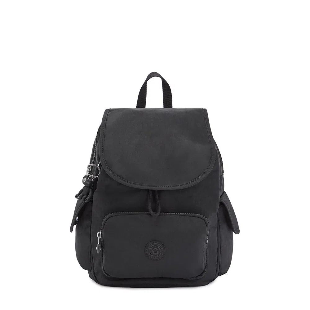 Mochila City Pack S Black Noir Kipling