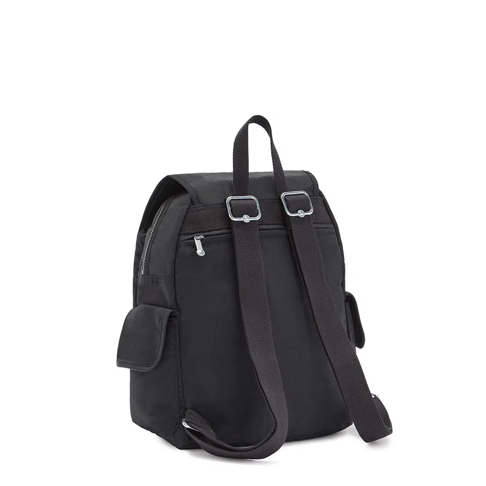 Mochila City Pack S Black Noir Kipling