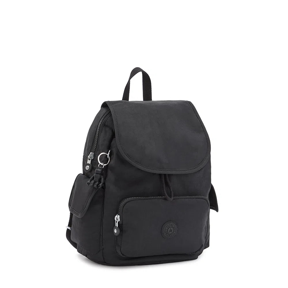 Mochila City Pack S Black Noir Kipling