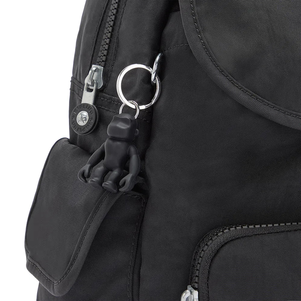 Mochila City Pack S Black Noir Kipling