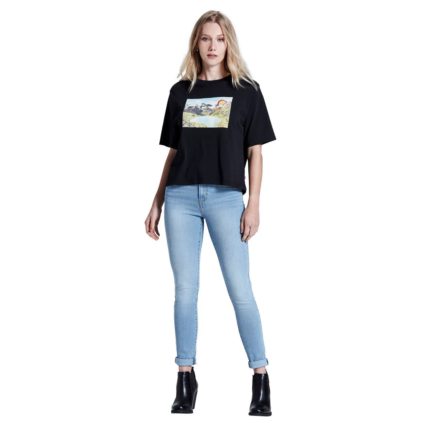 Calça Feminina Jeans Levis 721 High Rise Skinny 188820281