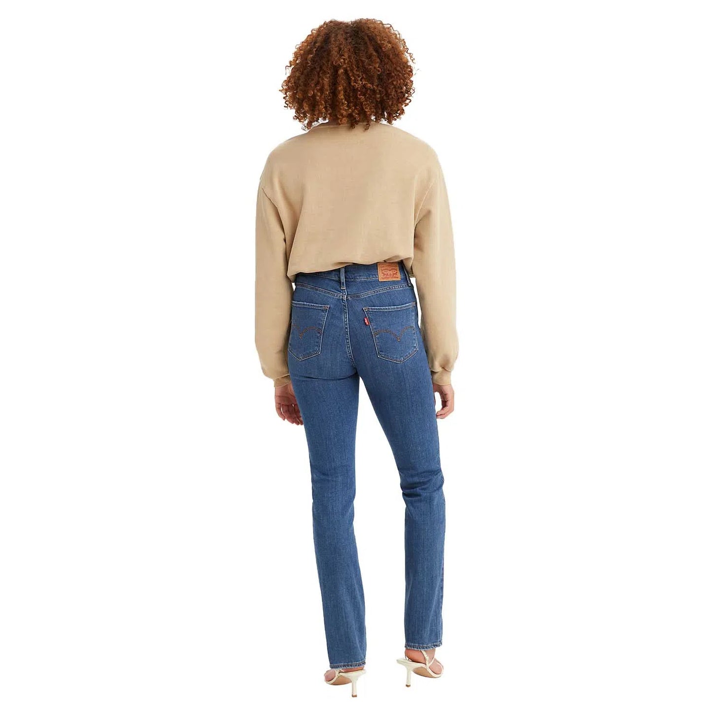 Calça Feminina Jeans Levis 724 High Rise Straigth