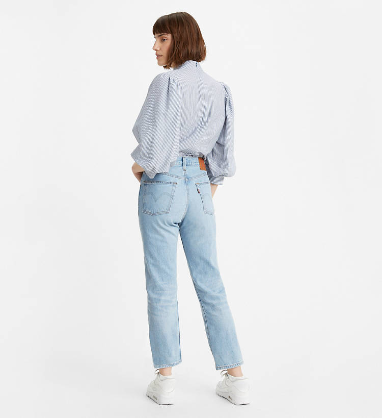 Calça Feminina Jeans Levis 501 Crop 362000124