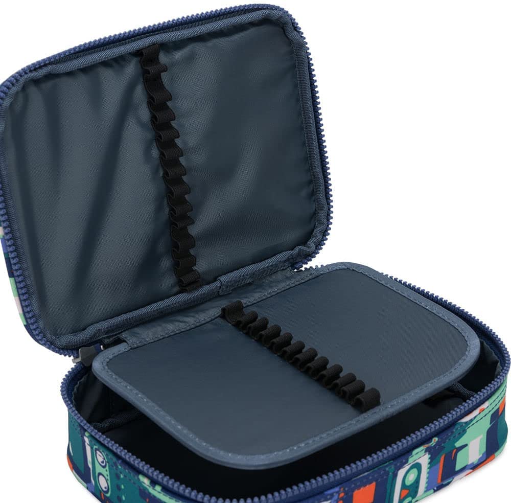Estojo 100 Pens Robot Camo Blue Kipling