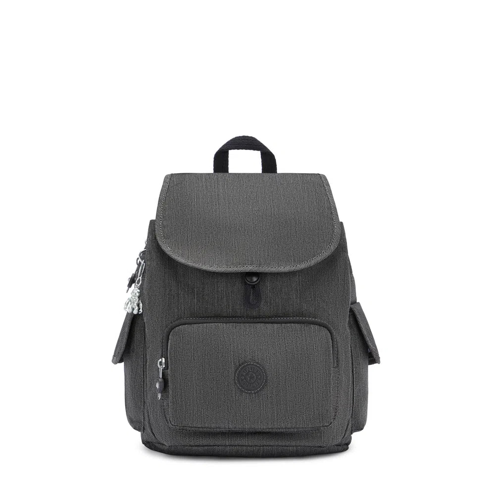 Mochila City Pack S Black Peppery Kipling