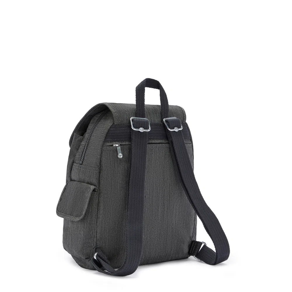 Mochila City Pack S Black Peppery Kipling