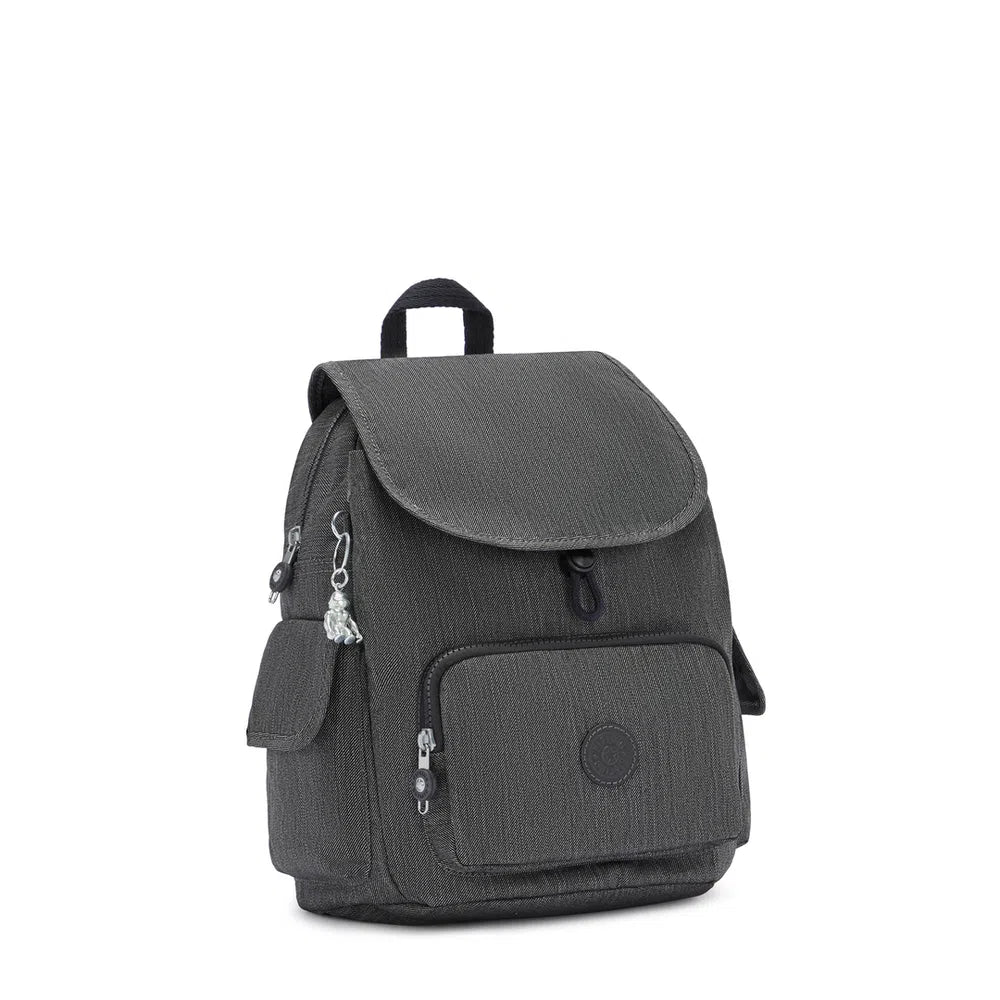 Mochila City Pack S Black Peppery Kipling