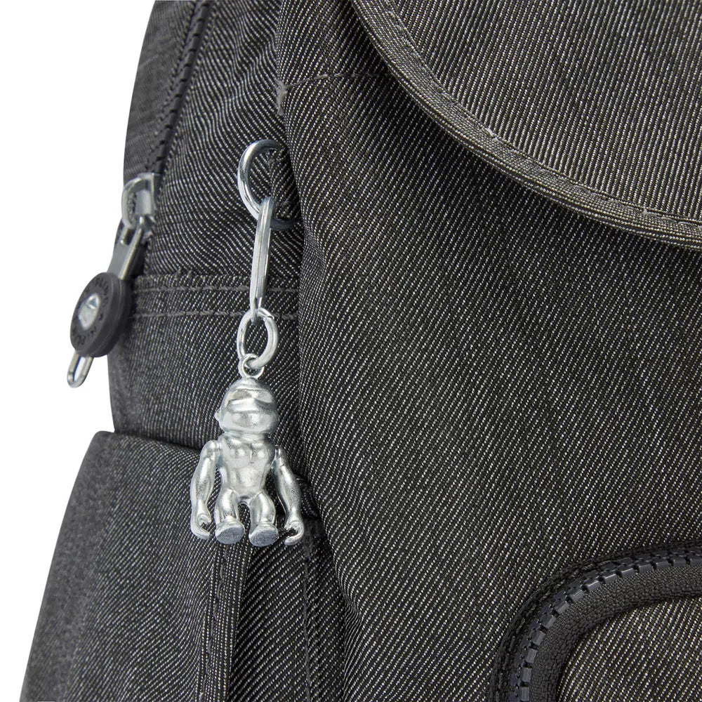Mochila City Pack S Black Peppery Kipling