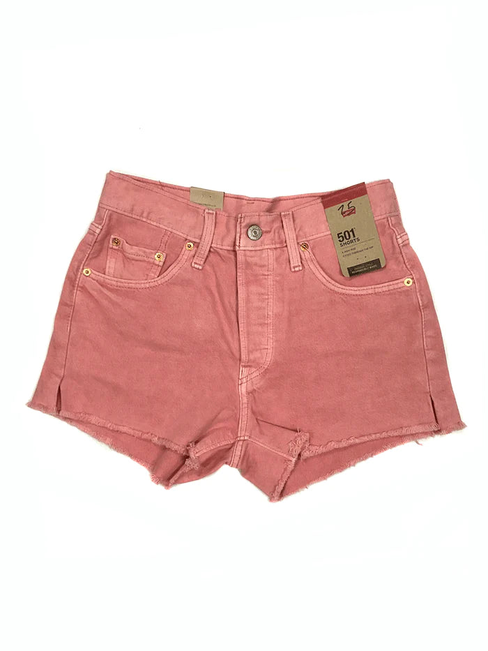 Short Feminino Levis 501 Rosa Médio 563270329