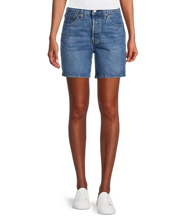Short Feminino Jeans Levis Button Fly 858330022