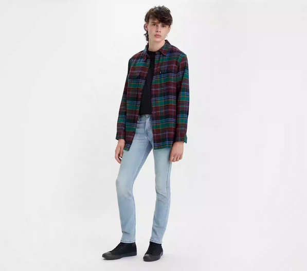 Calça Masculina Jeans Levis 502 Taper Fit 295071326