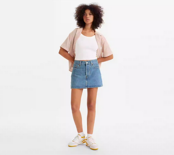 Saia Jeans Indigo Levis A46940009