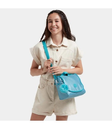 Lancheira New Kichirou Naturl Aqua Met Kipling