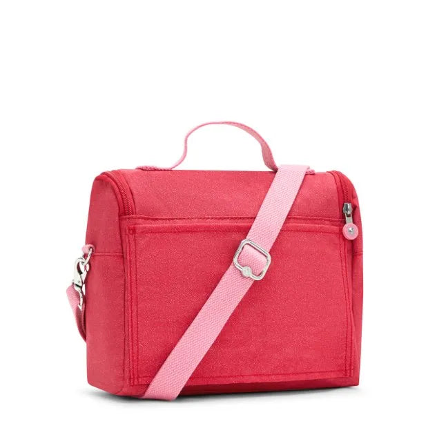 Lancheira New Kichirou Fuchsia Glitter Kipling