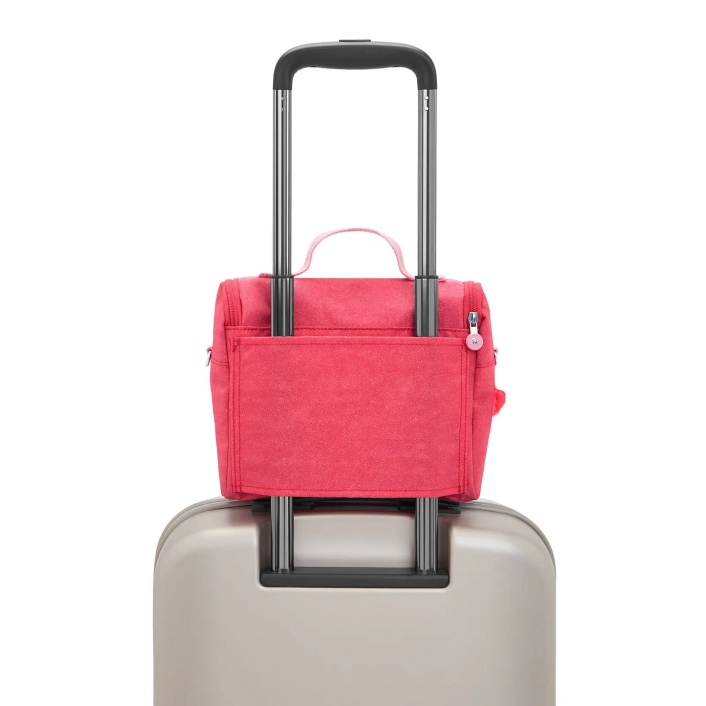 Lancheira New Kichirou Fuchsia Glitter Kipling