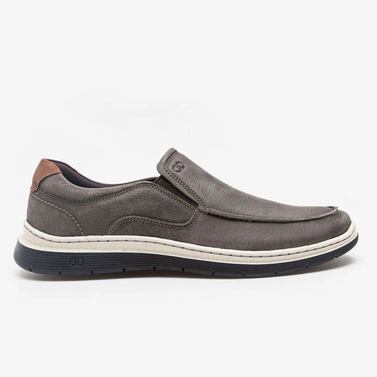 Sapato Casual Easy Leave Smoke Democrata