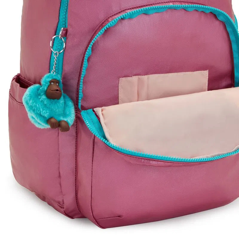 Mochila Seoul Fresh Pink Met Kipling