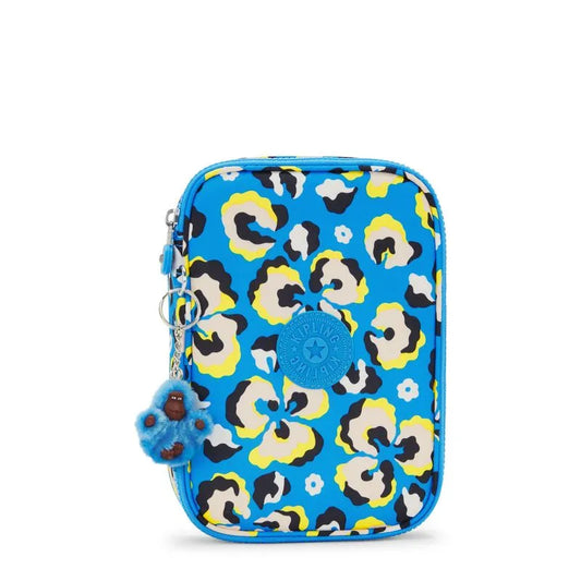 Estojo 100 Pens Leopard Floral Kipling