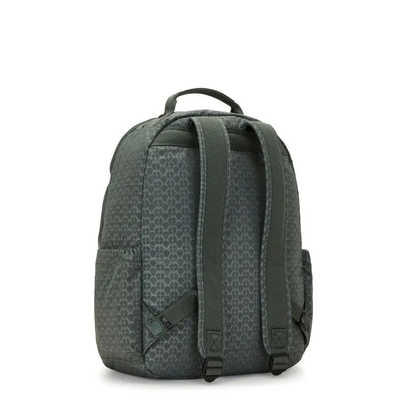 Mochila Seoul Sign Green Emb Kipling