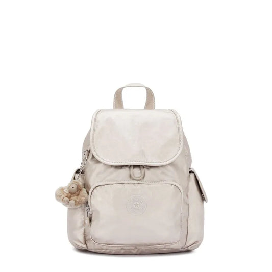 Mochila City Pack Mini Metallic Glow Kipling