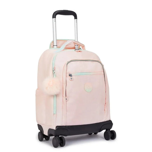 Mochila de Rodinhas New Zea Blush Metalic Kipling