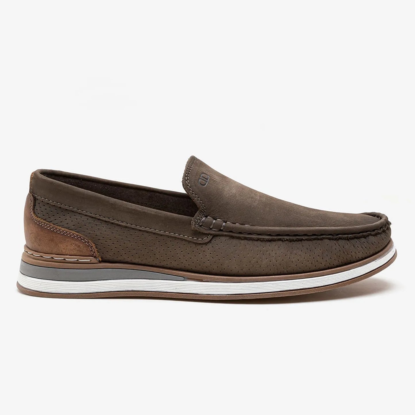 Mocassim Flow Marrom Democrata 252101-015