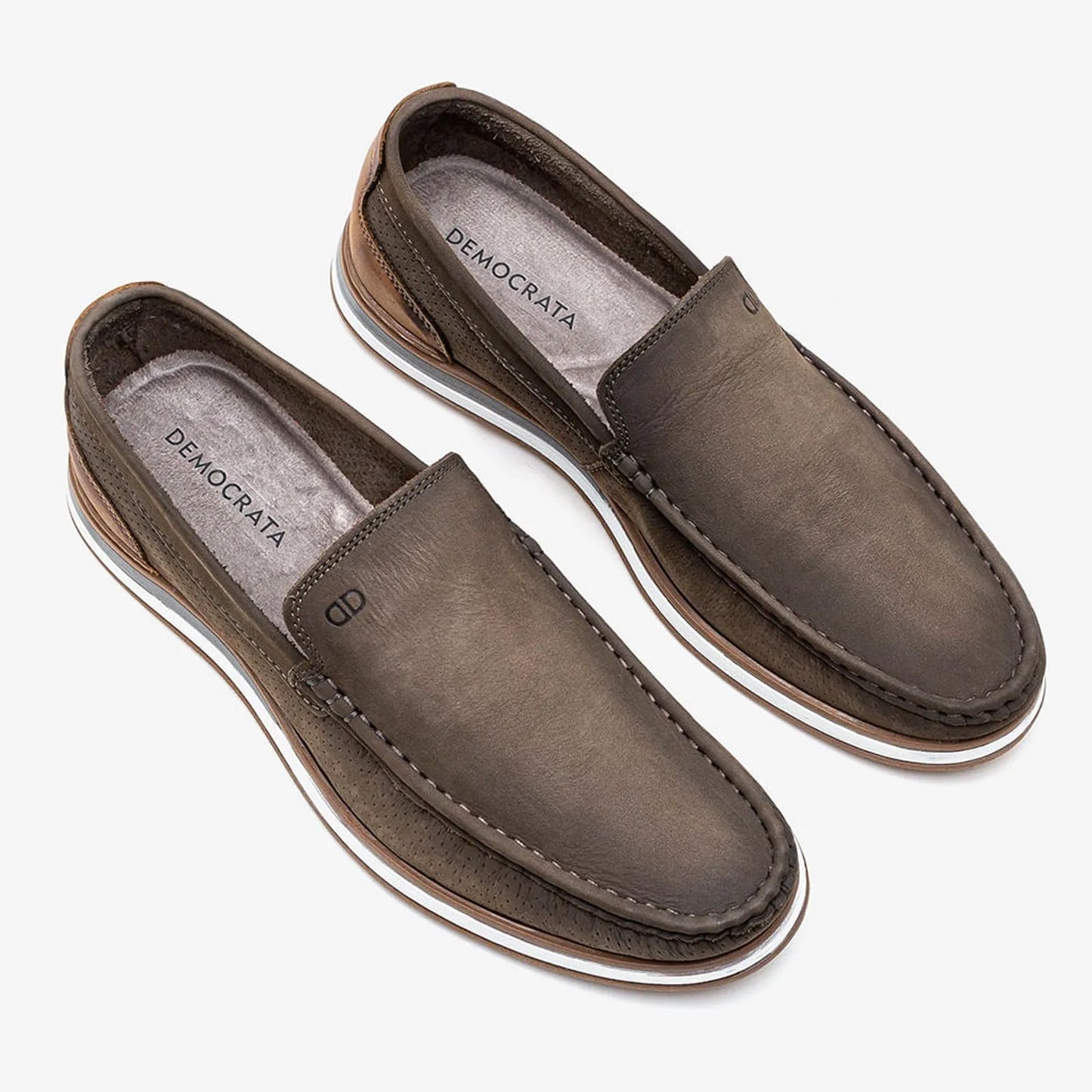 Mocassim Flow Marrom Democrata 252101-015