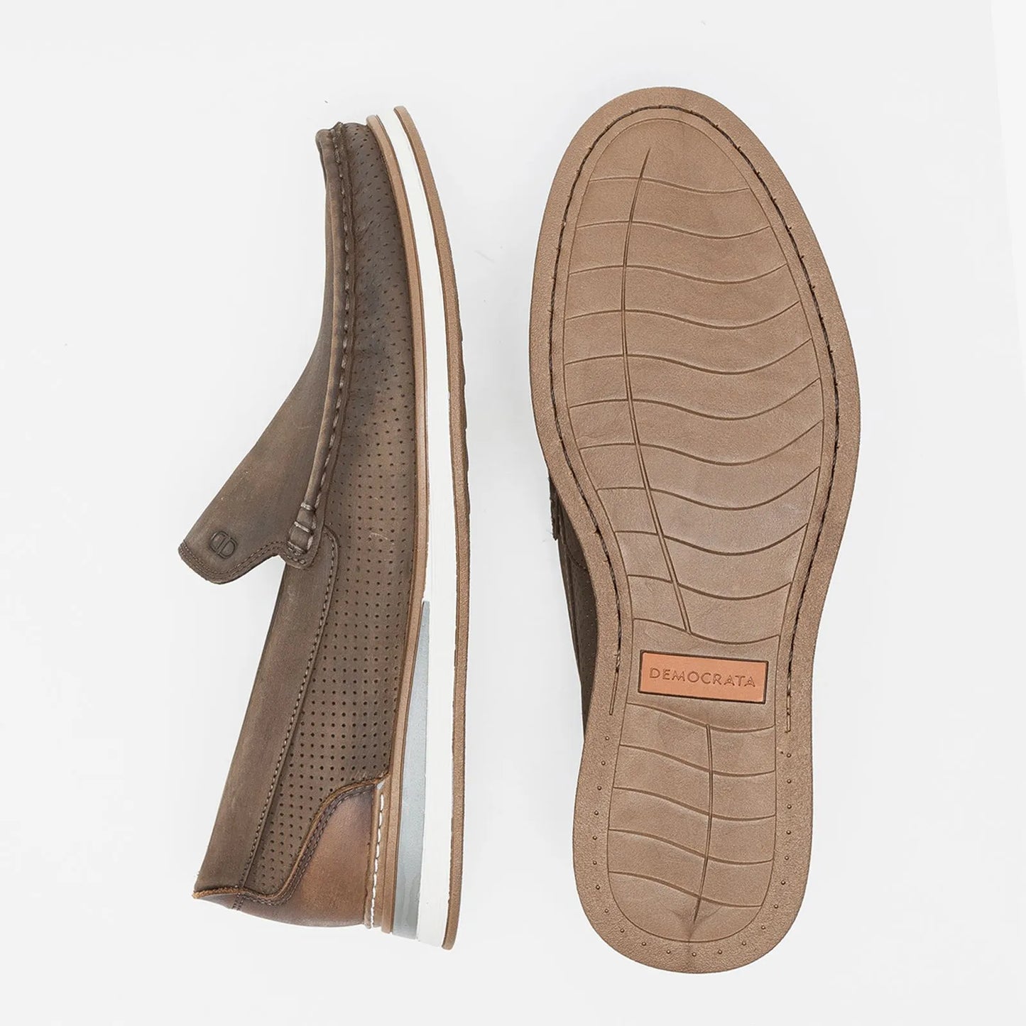 Mocassim Flow Marrom Democrata 252101-015
