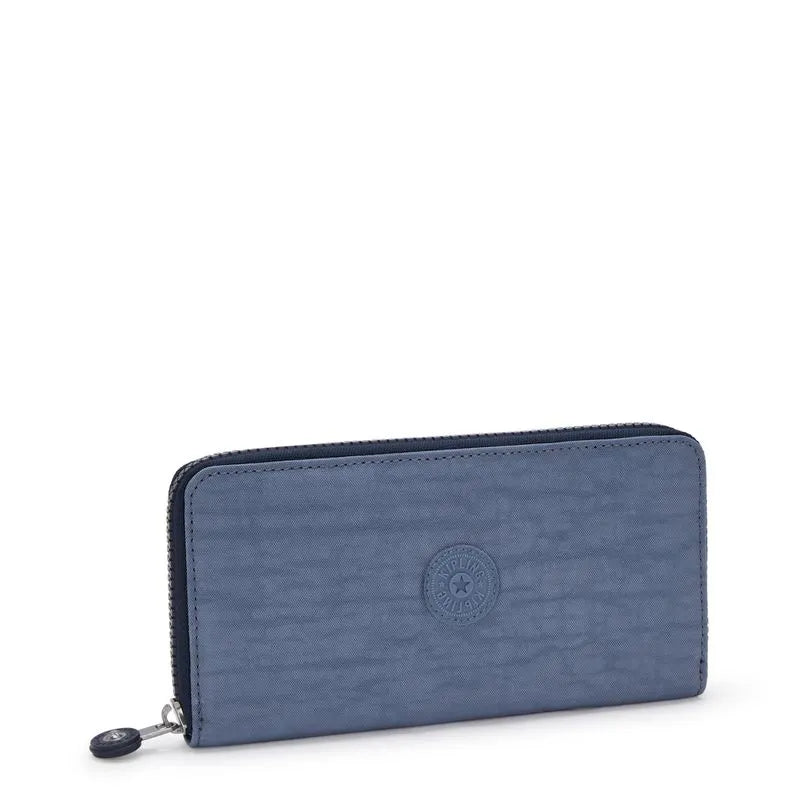Carteira Money World Blue Love Kipling