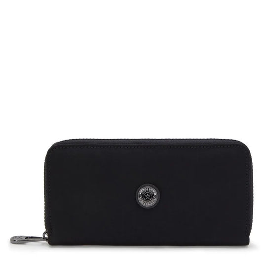 Carteira Money Word Endless Black Kipling