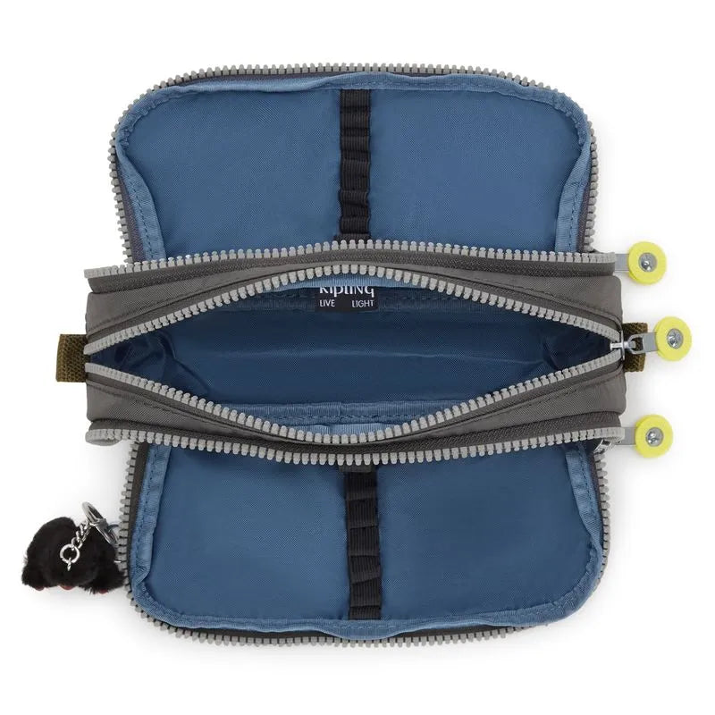 Estojo Gitroy Back to Grey Kipling