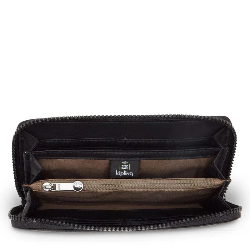 Carteira Imali Black Camo Emb Kipling