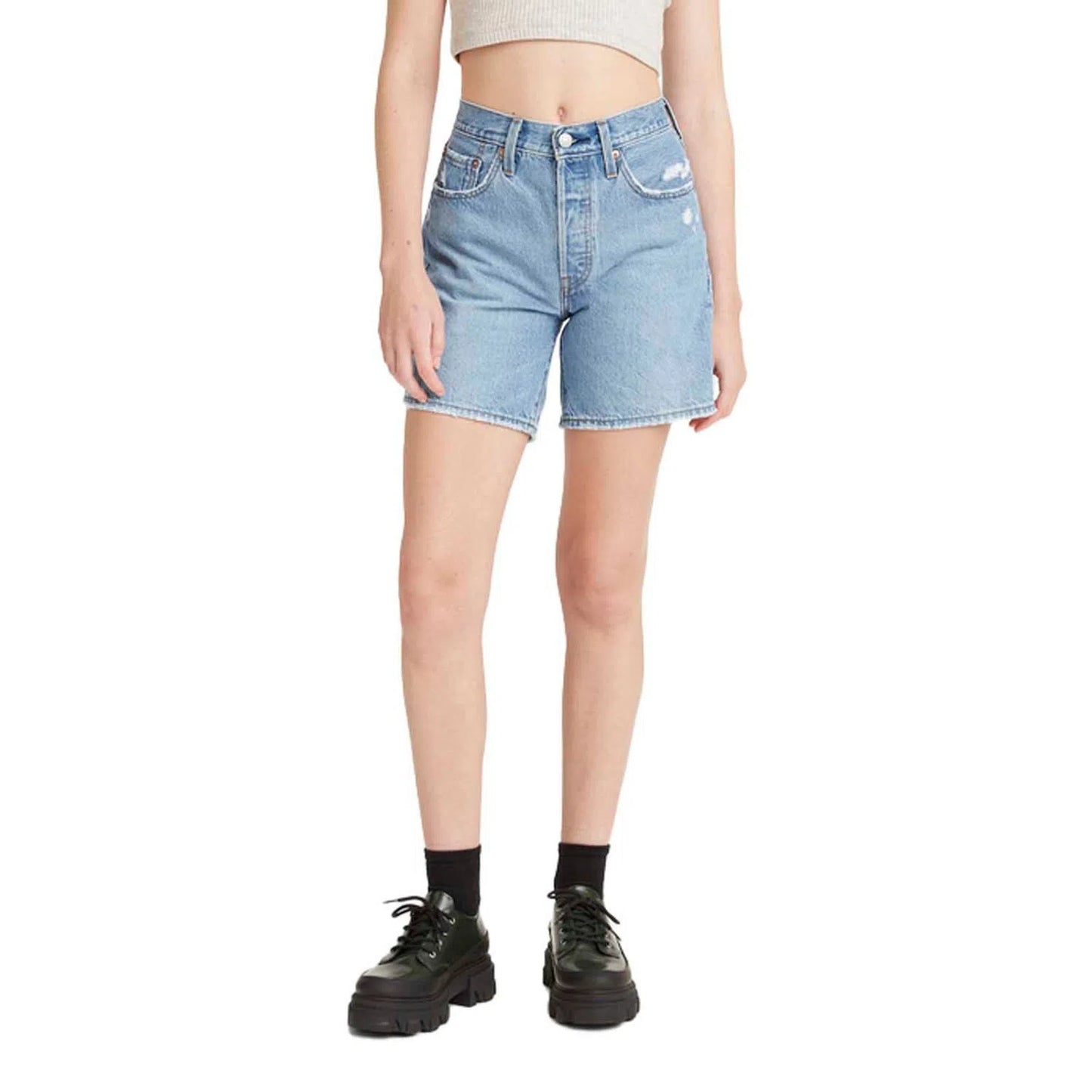 Short Feminino Jeans Levi's 501 Mid Thigh 858330024