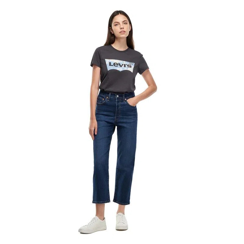 Calça Feminina Levis  Ribcage Straight Ankle 726930106