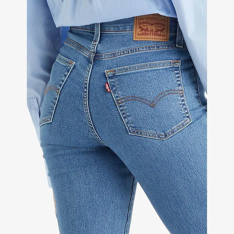 Calça Feminina Jeans Levis 724 High Rise Straight
