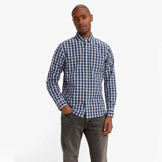 Camisa Manga Longa Xadrez Levis LB0050026