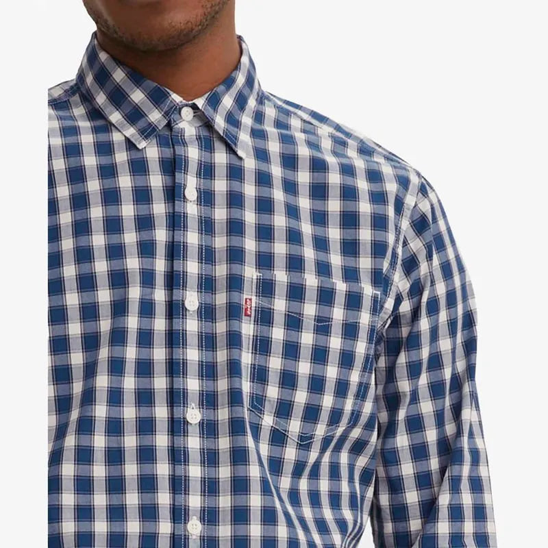 Camisa Manga Longa Xadrez Levis LB0050026