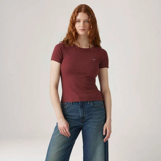 Blusa Canelada Levis Hayes Vinho 001J30017