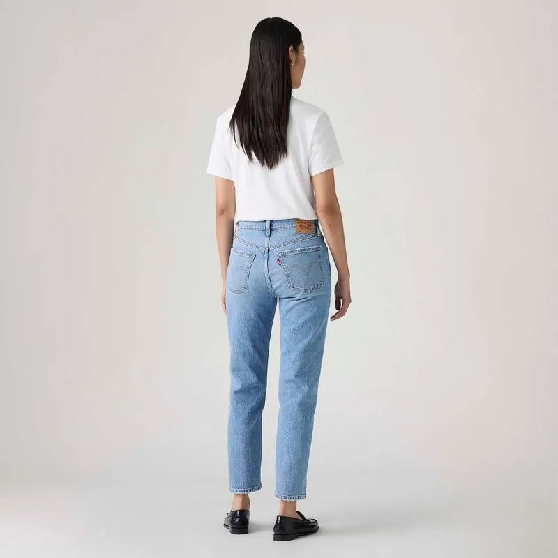 Calça Feminina Jeans Levis 501 Cropped