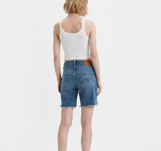 Shorts Feminino Jeans Levis 501 Anos 90