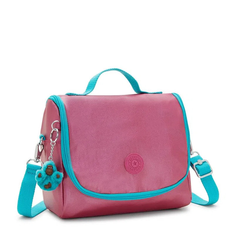 Lancheira New Kichirou Fresh Pink Met Kipling