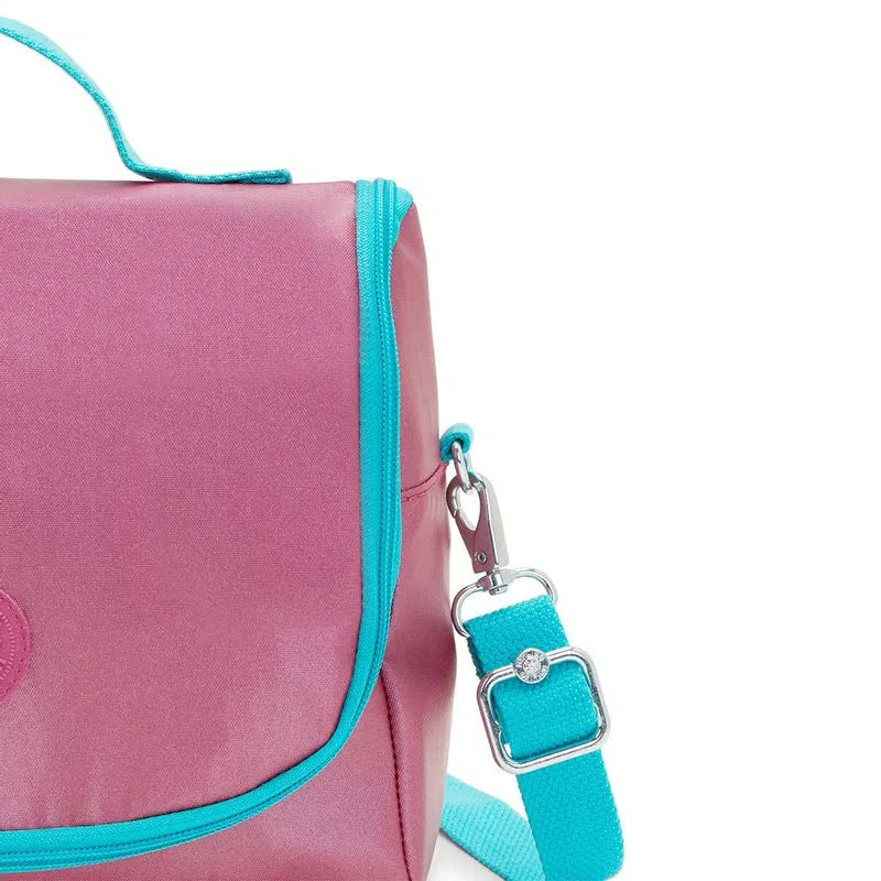 Lancheira New Kichirou Fresh Pink Met Kipling